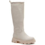 SHOES Pilipa Damen Stiefel 7755A-2 Restudsalg Beige
