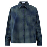 Sisters Point SISTERS POINT Dame Shirt IRINE Shirt Navy Check