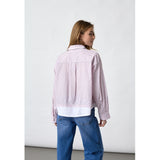 Sisters Point SISTERS POINT Damen Hemd EDNA Shirt Rose/Navy