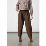 Sisters Point SISTERS POINT Damen Hose EDITH Pant D. Chocolate