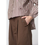 Sisters Point SISTERS POINT Damen Hose EDITH Pant D. Chocolate