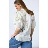 Sisters Point SISTERS POINT Damenbluse ELLA Shirt Light Wild Flower