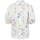 Sisters Point SISTERS POINT Damenbluse ELLA Shirt Light Wild Flower