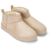 SHOES Sally Damen Teddy Winterstiefel 6353 Teddy boots Beige