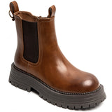 SHOES Thea Damen stiefel 6328 Boots Camel
