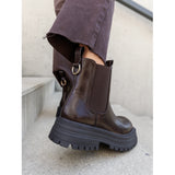 SHOES Thea Damen stiefel 6328 Boots Brown