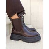 SHOES Thea Damen stiefel 6328 Boots Brown