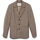 Vero Moda VERO MODA DAMEN BLAZER AWSIMMA Blazer Beaver Fur Black and Root Beer