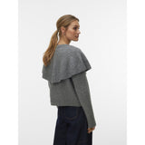 Vero Moda VERO MODA Damen Cardigan VMLILLI Cardigan Medium grey melange