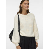Vero Moda VERO MODA Damen Pullover VMBlossom Restudsalg Birch