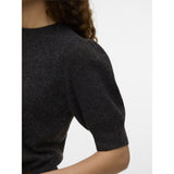 Vero Moda VERO MODA Damen Pullover VMDoffy Knit Chocolate Torte BLACK MELANGE