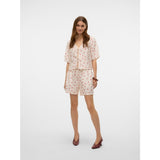Vero Moda VERO MODA Damen Shorts VMODETTE Shorts Snow White Strawberry w. dots
