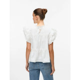 Vero Moda VERO MODA Damen Top VMISOLDE Blouse Snow white