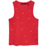 Vero Moda VERO MODA Damen Top VMNAJA Top Poinsettia BUTTERFLY