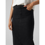 Vero Moda VERO MODA Damen rock VMLINA Restudsalg Black Denim