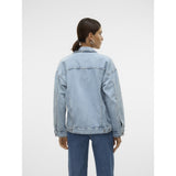 Vero Moda VERO MODA Damen Jacke VMTESSA Denim Jacket Light Blue Denim Detail RA339