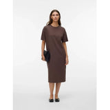 Vero Moda VERO MODA Damen Kleid VMMOLLY Dress Chocolate Martini