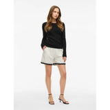 VILA VILA DAMEN SHORTS VIMANDA Restudsalg Birch Black Beauty