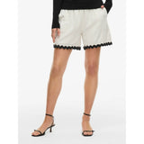 VILA VILA DAMEN SHORTS VIMANDA Restudsalg Birch Black Beauty