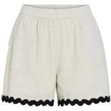 VILA VILA DAMEN SHORTS VIMANDA Restudsalg Birch Black Beauty