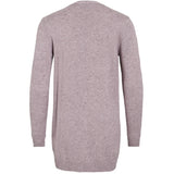VILA VILA Damen Cardigan VIRIL Cardigan Toadstool Light Melange