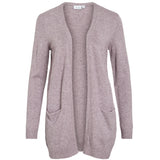 VILA VILA Damen Cardigan VIRIL Cardigan Toadstool Light Melange