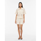VILA VILA Damen Hemd VIMERINDA Shirt Birch