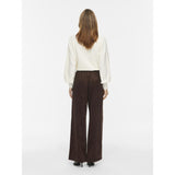 VILA VILA Damen Hosen VICOURDIE Pant Coffee Bean