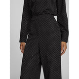 VILA VILA Damen Hosen VISIMILETTA Pant Black Beauty