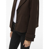 VILA VILA Damen Jacke VISOLO Jacket Coffee Bean