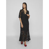 VILA VILA Damen Kleid VINALINA Dress Black