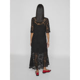 VILA VILA Damen Kleid VINALINA Dress Black