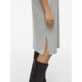 VILA VILA Damen Kleid VINORA Restudsalg Light Grey Melange