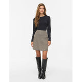 VILA VILA Damen Rock VIAYLIN Skirt Falcon WHITE BINDER