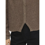 VILA VILA Damen Strick Jacke VIPIGGA Jacket Falcon