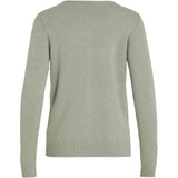 VILA VILA Damen Strick VIRIL Restudsalg Oil Green MELANGE