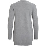 VILA VILA Damen Cardigan VIRIL Cardigan Medium grey melange