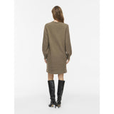 VILA VILA Damen kleid VINIKOLINA Dress Falcon Melange