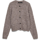 Vero Moda Vero Moda Damen Cardigan VMNOVAH Cardigan Brown Lentil MELANGE
