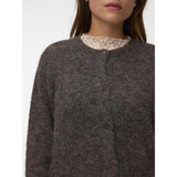 Vero Moda Vero Moda Damen Cardigan VMNOVAH Cardigan Chocolate Torte W. DTM BUTTON