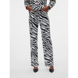 Vero Moda Vero Moda Damen Jeans VMTESSA Restudsalg Bright White BLACK Z EBRA