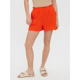 Vero Moda Vero Moda Damen Shorts VMNATALI Restudsalg Cherry tomato