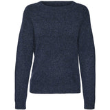 Vero Moda Vero Moda Damen Strick VMDOFFY Knit Navy blazer w. black melange