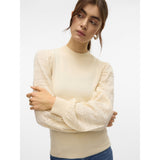 Vero Moda Vero moda Damenstrick VMNEWLIMONE Knit Birch