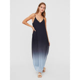 Vero Moda Vero Moda Damenkleid VMLUNA Restudsalg Placid Blue