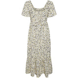 Vero Moda Vero Moda Damenkleid VMOLEA Restudsalg Lemon Meringue Olea