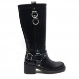 SHOES Yolene Damen Stiefel 9639A Restudsalg Black