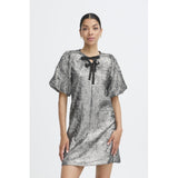 b.young b.young Damenkleid BYDETONA Restudsalg Gun metal