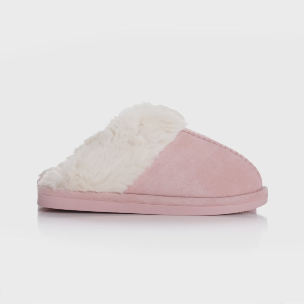 SHOES Julle Damen Hausschuhe BNB-15 Restudsalg Pink